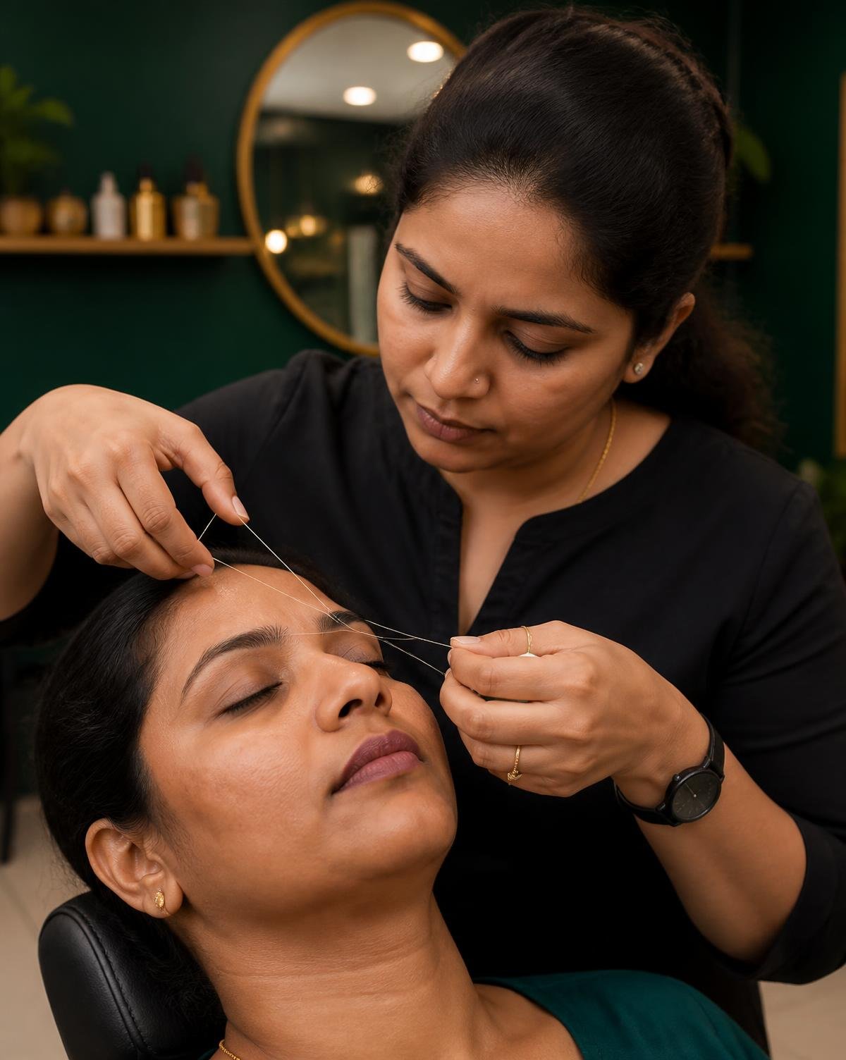 Eyebrow Threading at Promax Unisex Salon, Sarjapura